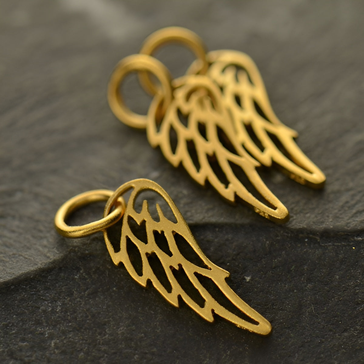 Openwork Angel or Bird Wing Charm
