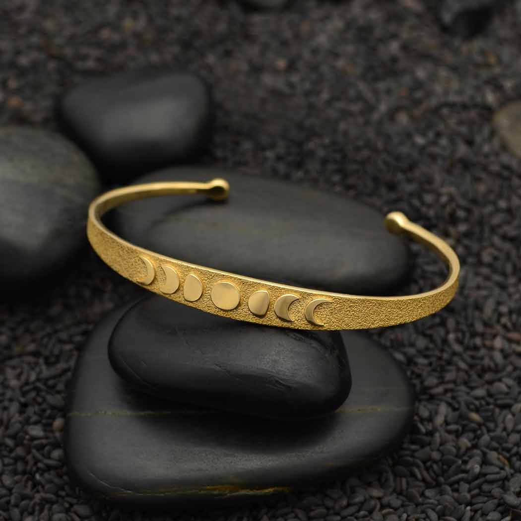 Sterling Silver Moon Phase Bracelet