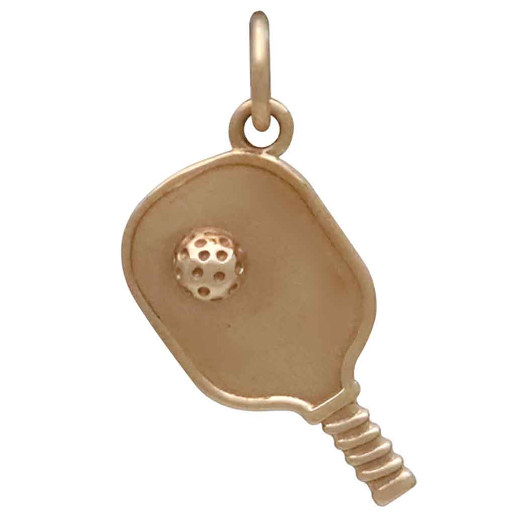 Pickleball Paddle and Ball Charm