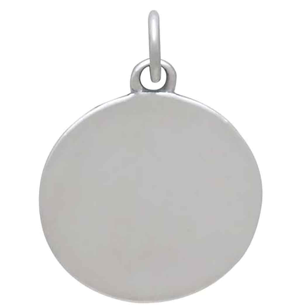 Silver Gazing Kitty Charm with Bronze Star and Moon - Poppies Jewelry