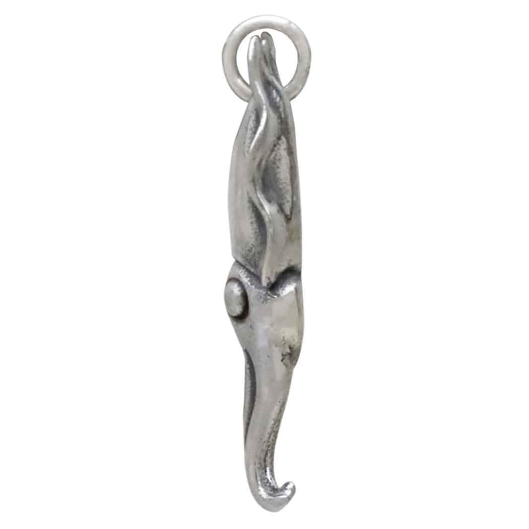 Sterling Silver Cuttlefish Charm