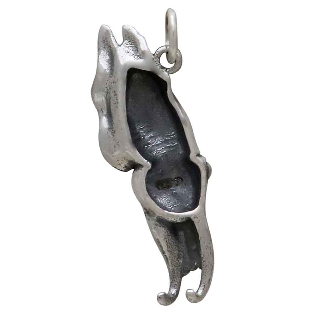 Sterling Silver Cuttlefish Charm