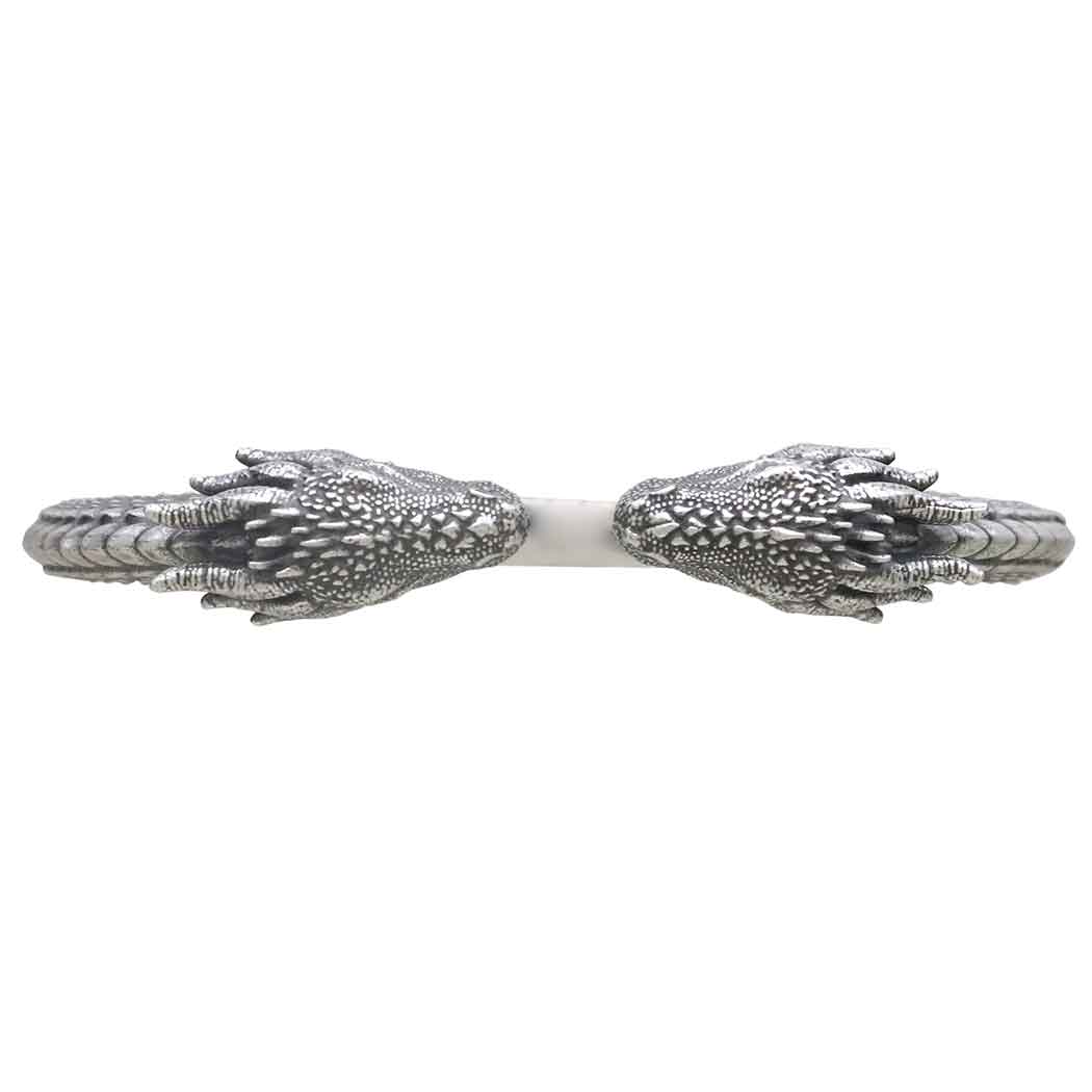Sterling Silver Dragon Cuff Bracelet - Poppies Jewelry