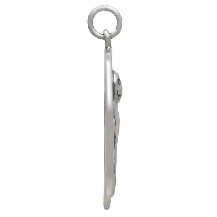 Sterling Silver Harbor Seal Pendant