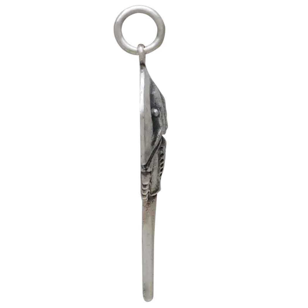 Sterling Silver Horseshoe Crab Charm - Poppies Jewelry