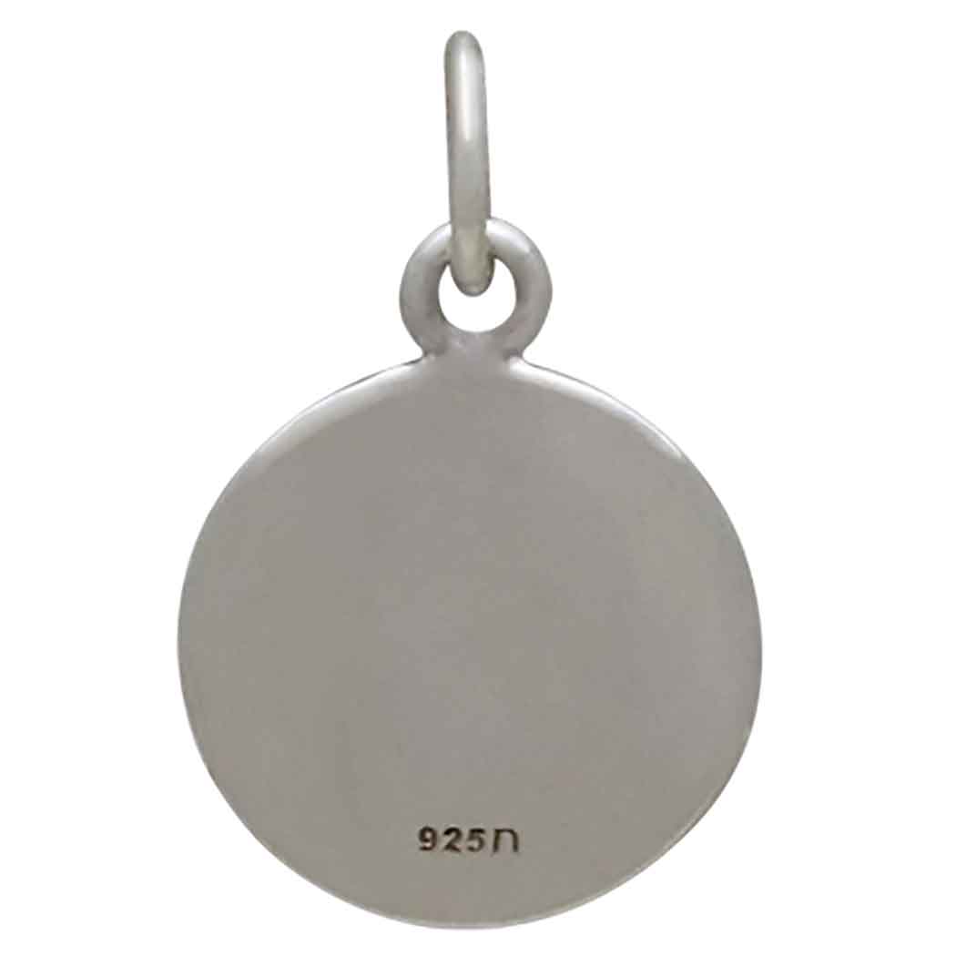 Sterling Silver Lucky 8 Coin Charm