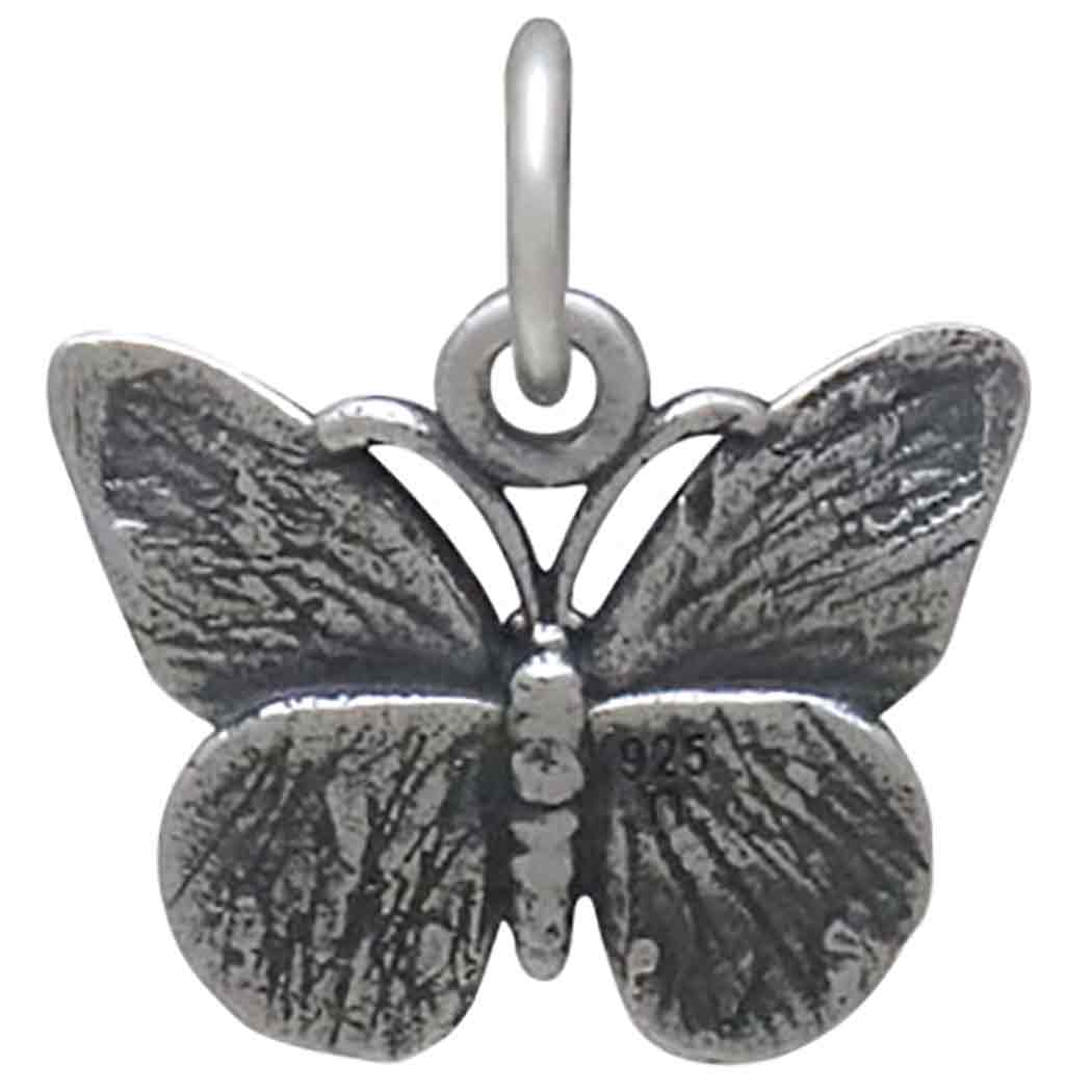 Sterling Silver Monarch Butterfly Charm