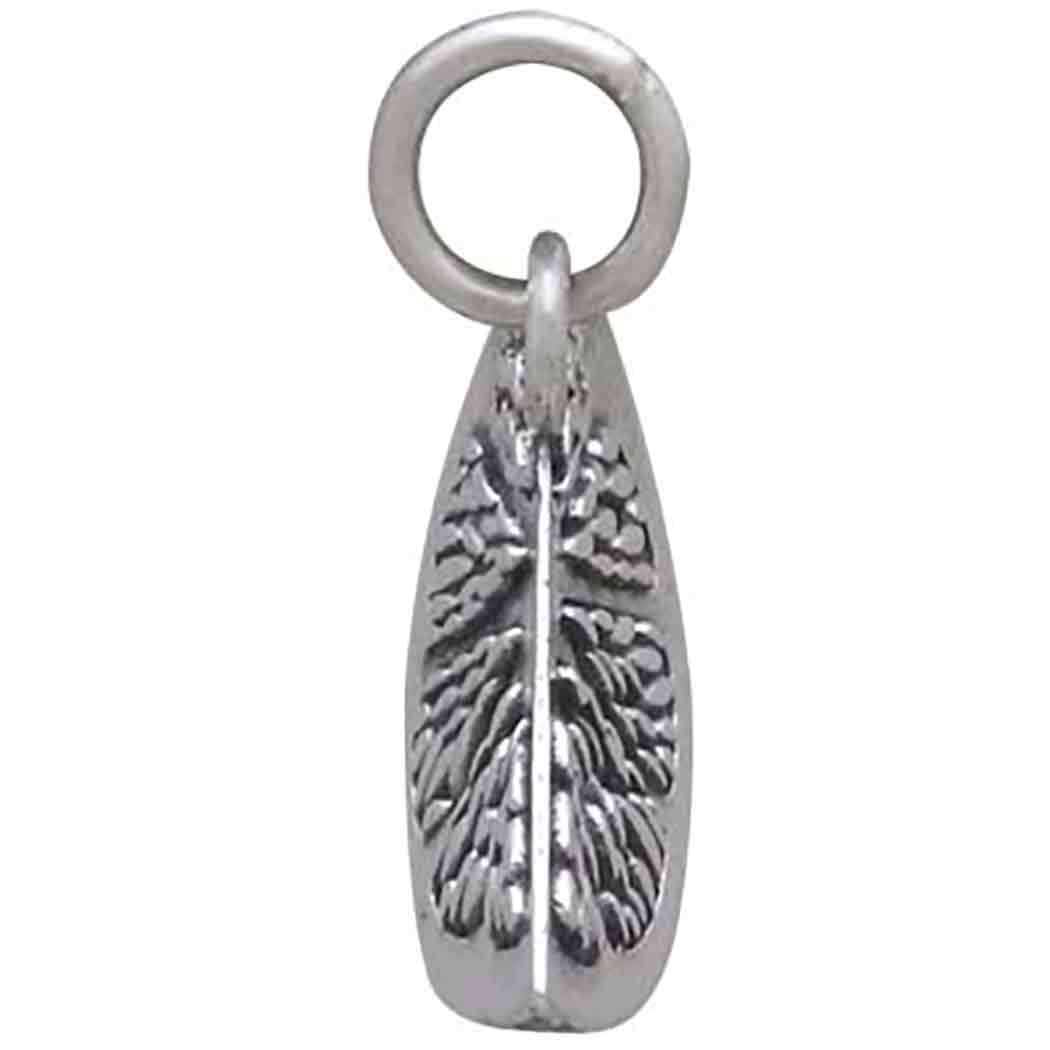 Sterling Silver Orange Slice Charm - Poppies Jewelry