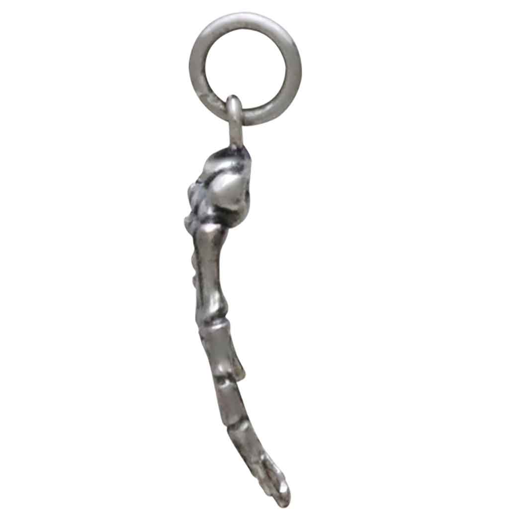 Sterling Silver Skeleton Hand Charm