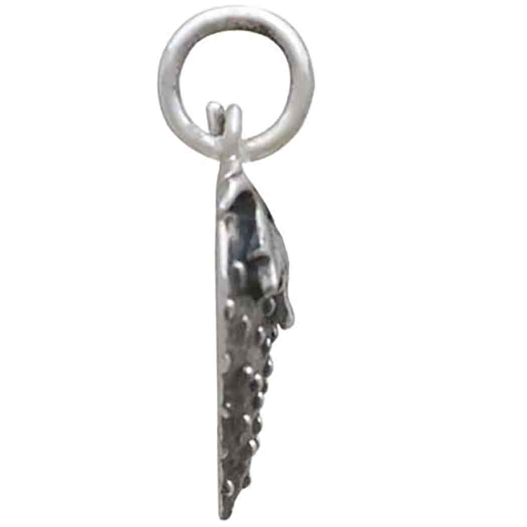 Sterling Silver Strawberry Charm - Poppies Jewelry