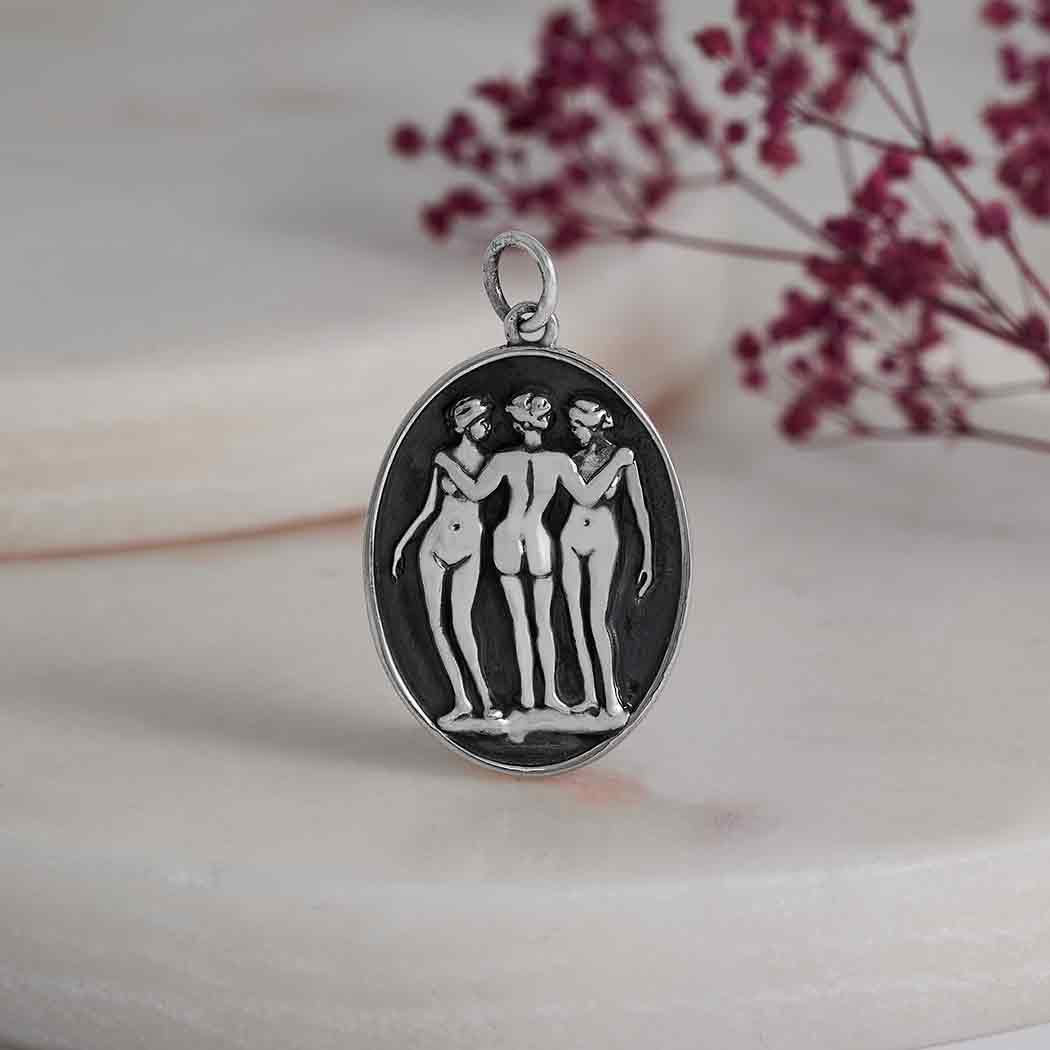 Sterling Silver Three Graces Pendant