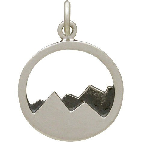 Openwork Mountain Charm