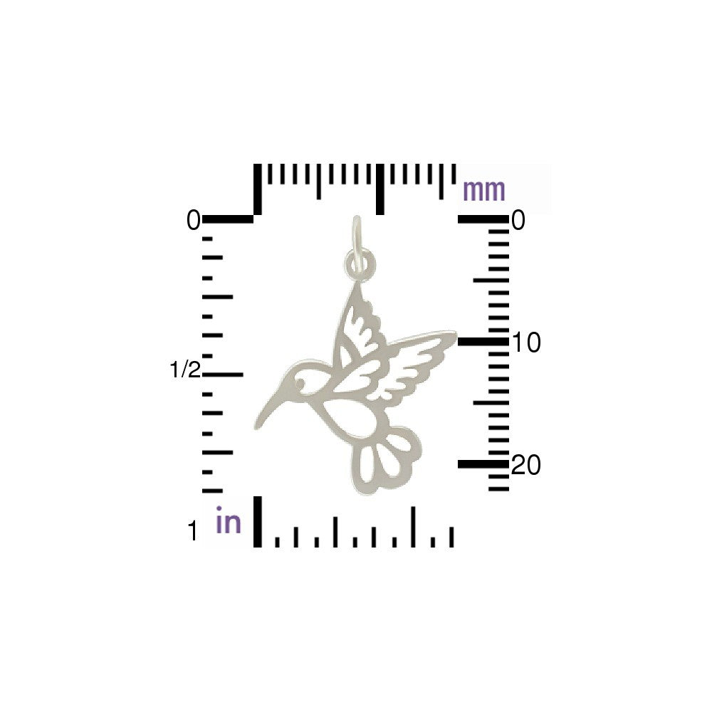 Hummingbird Charm