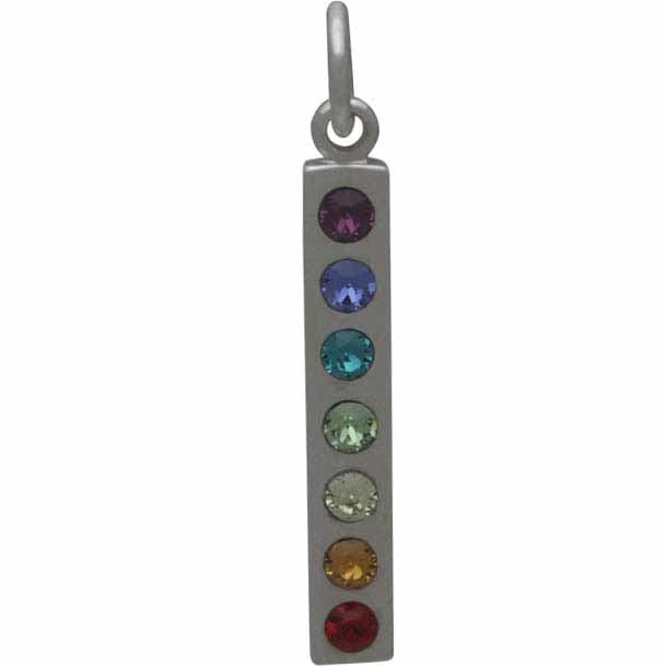 Chakra Pendant with Swarovski Crystal