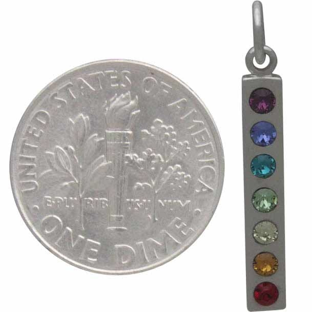 Chakra Pendant with Swarovski Crystal