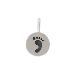 Footprint Disc Charm