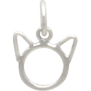 Cat Charm - Cute Cat Head with Ears