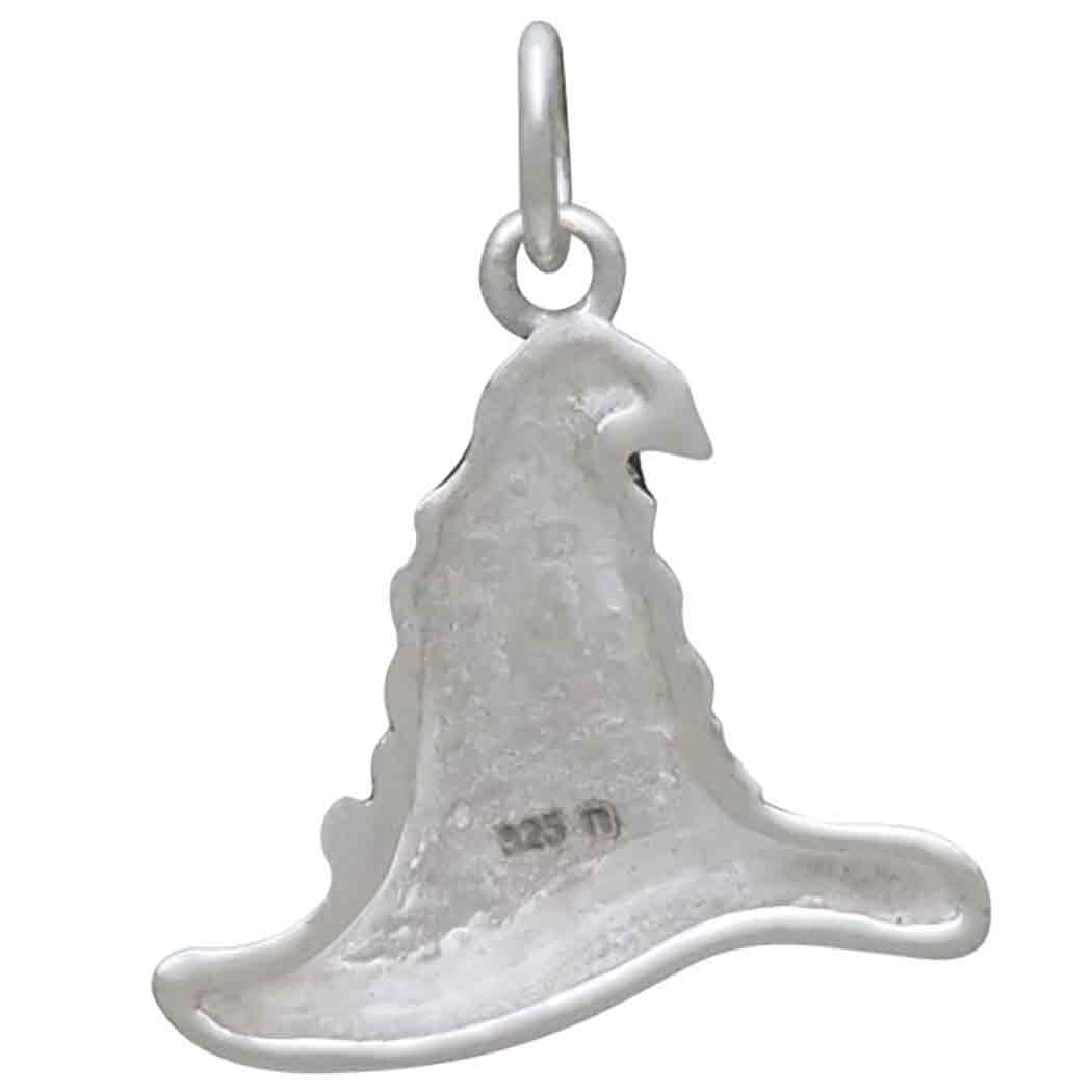 Witch Hat Sterling Silver Charm