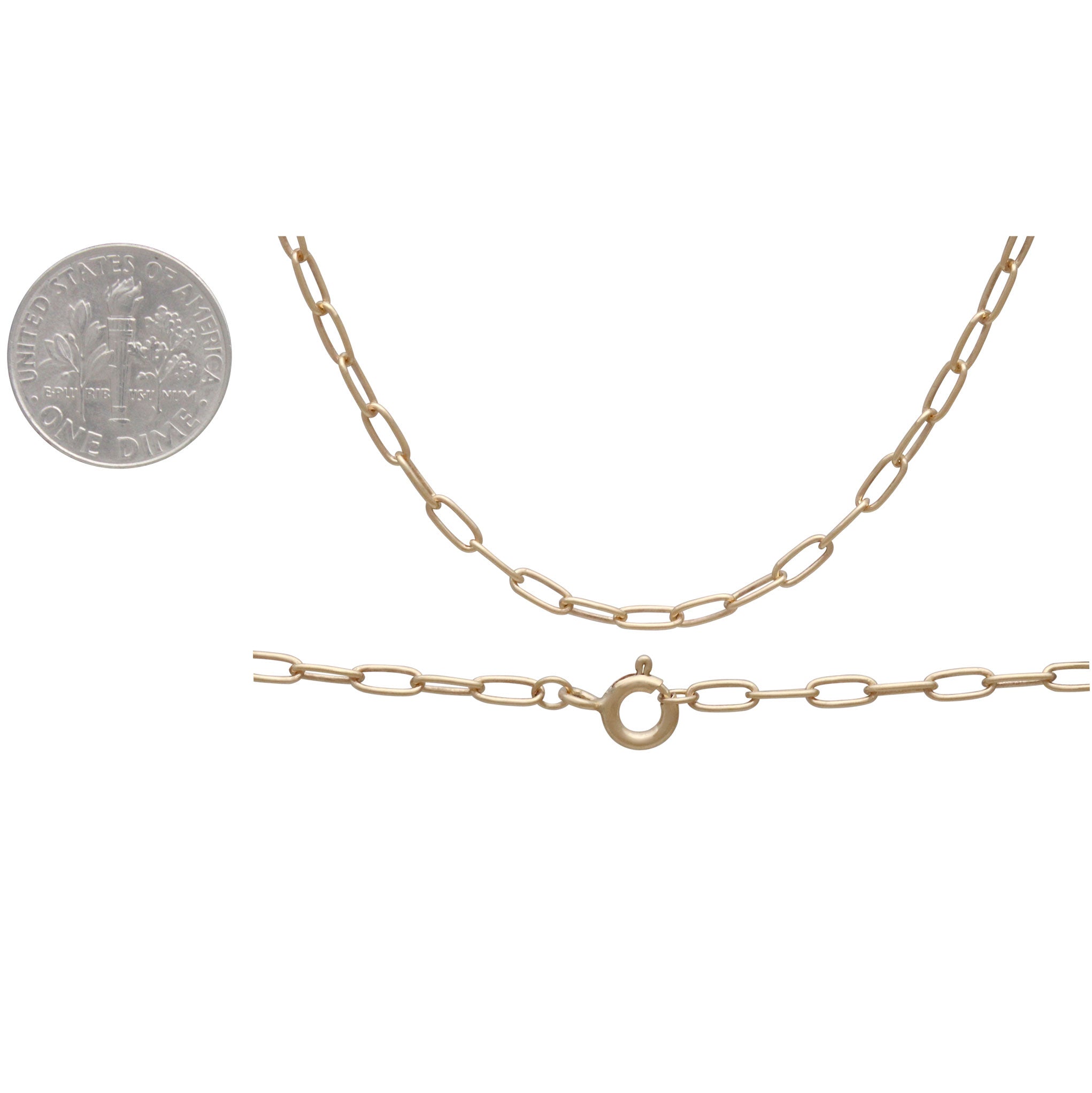 14K Gold Filled Oval Cable Chain