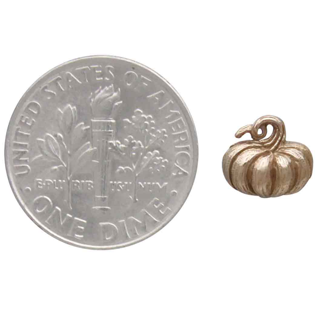 3D Pumpkin Post Earrings