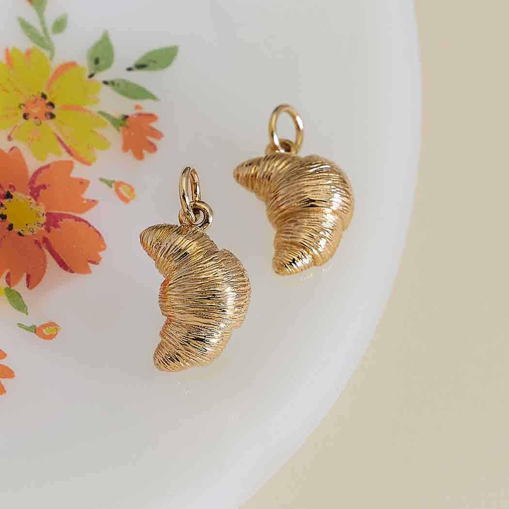 Bronze Croissant Charm - Tia Tynette Designs