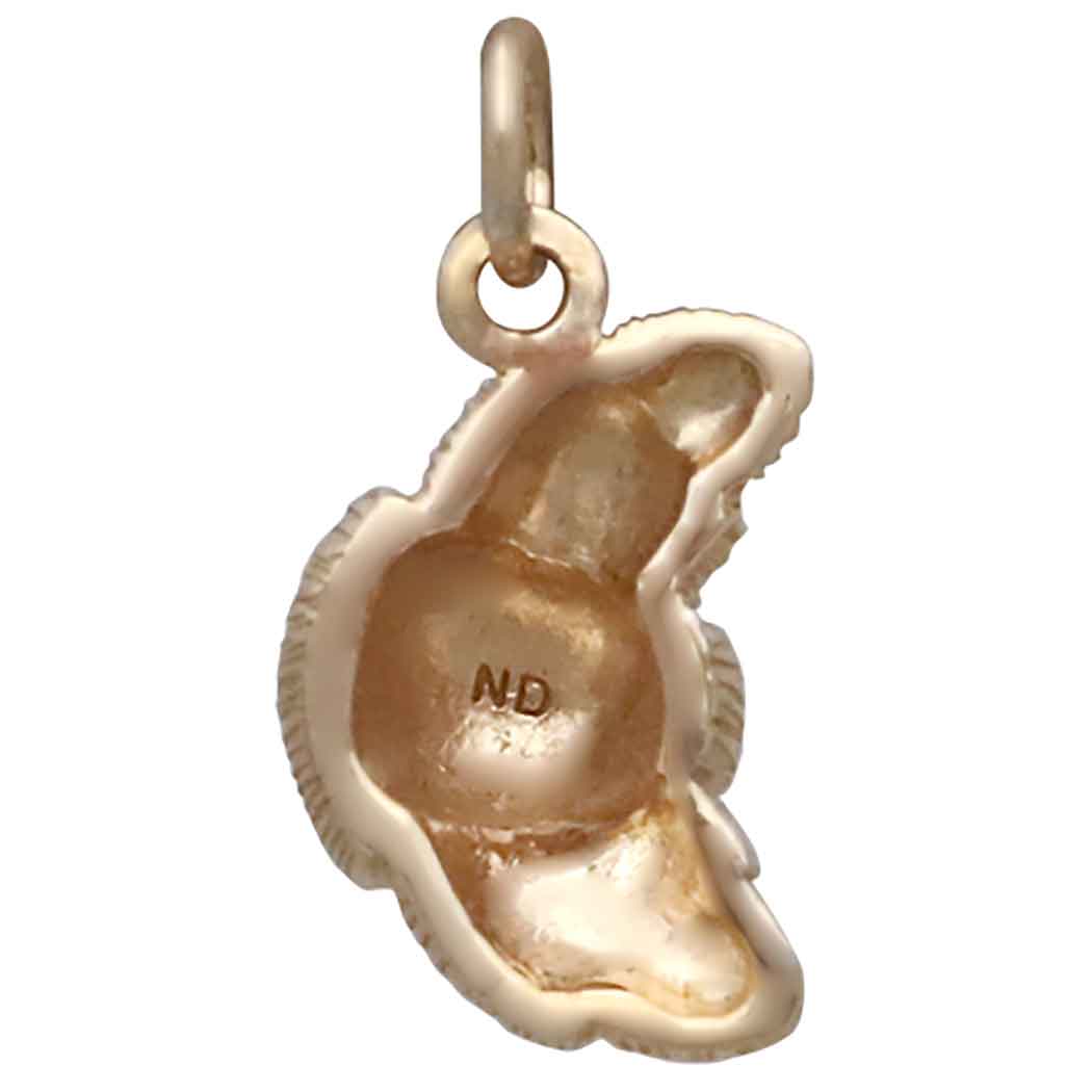Bronze Croissant Charm - Tia Tynette Designs