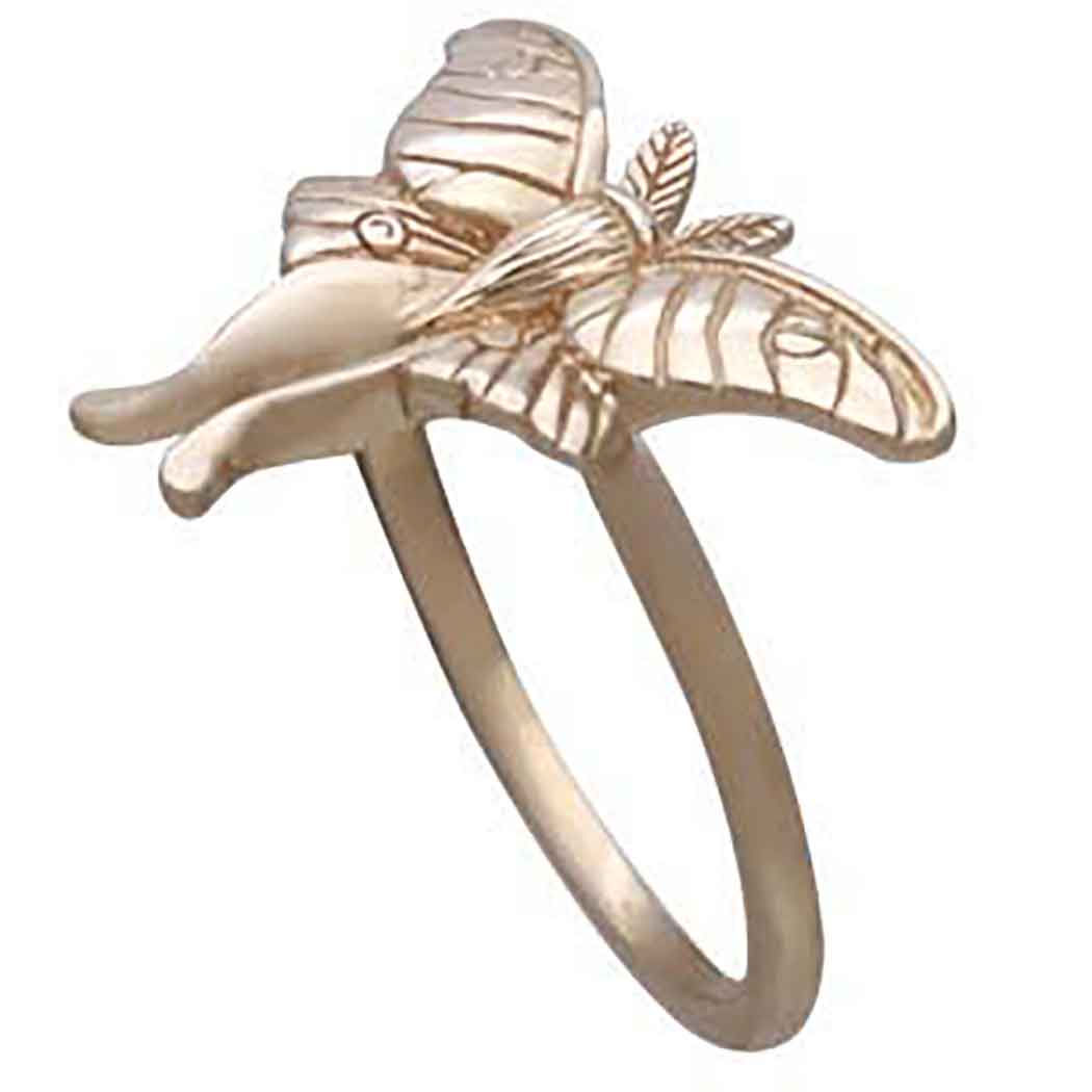 Luna Moth Ring