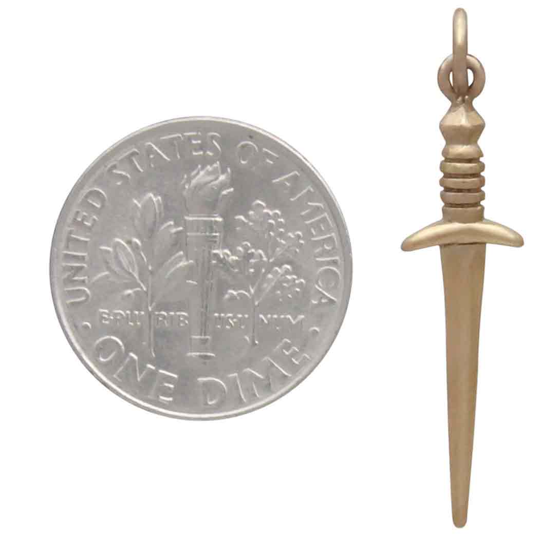 Bronze Medium Sword Charm