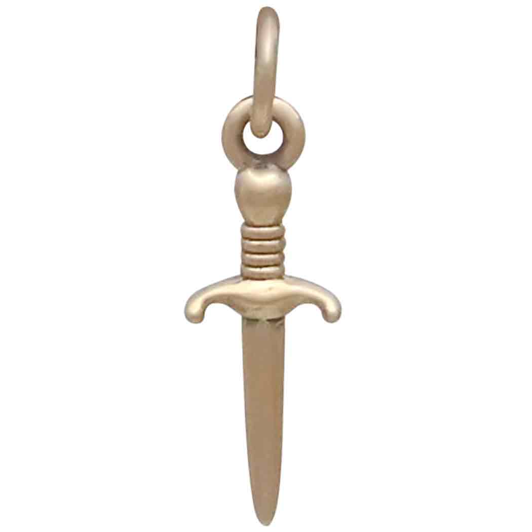 Bronze Mini Dagger Charm