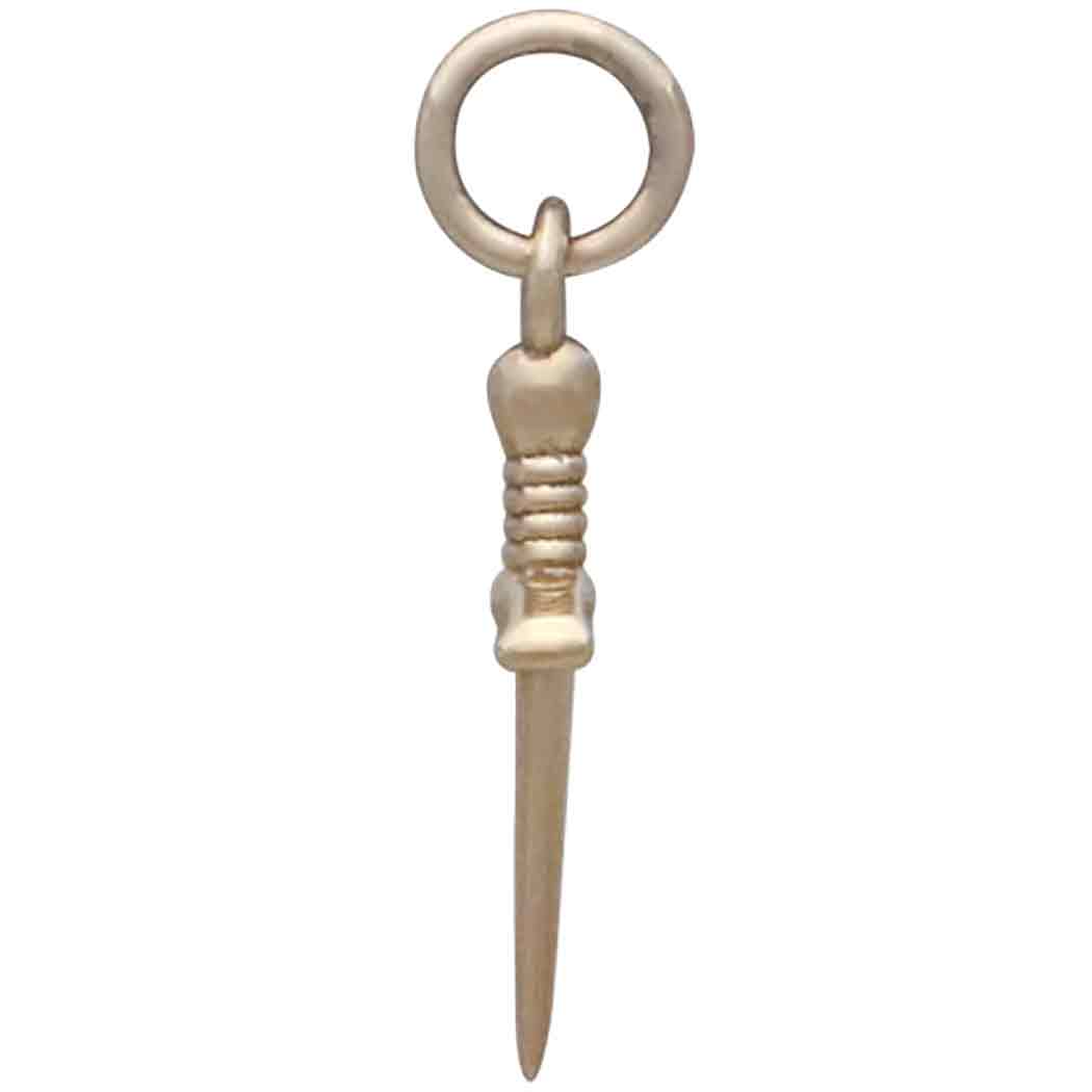 Bronze Mini Dagger Charm