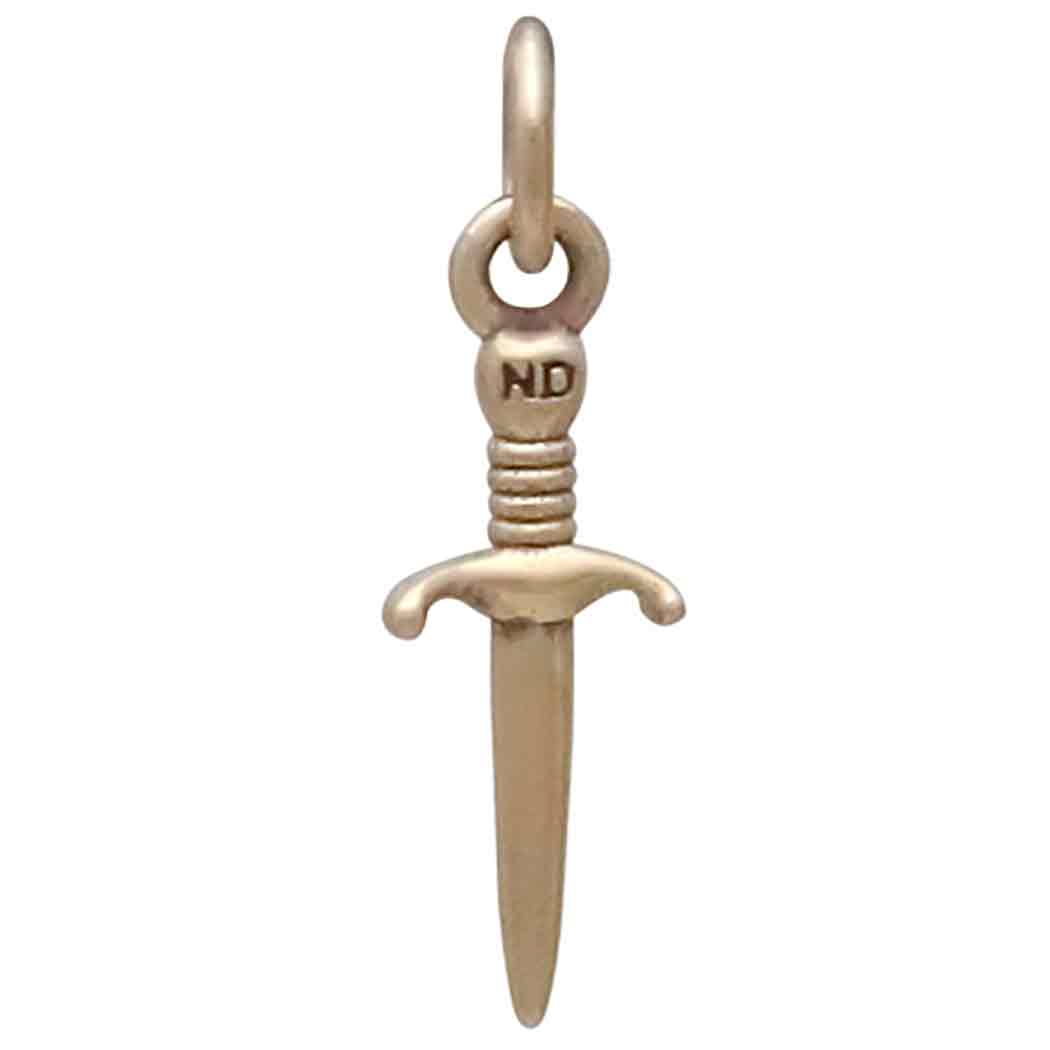 Bronze Mini Dagger Charm