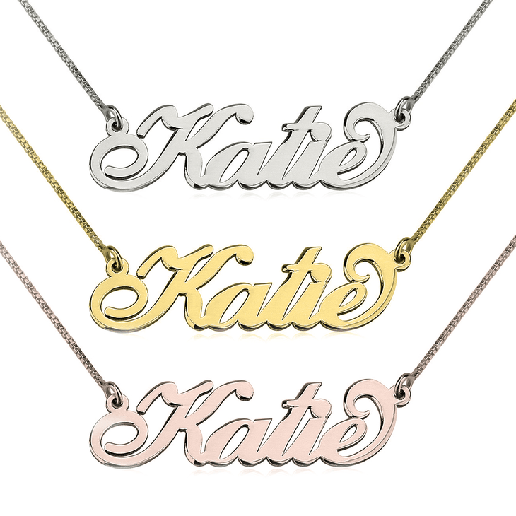 Carrie Name Necklace