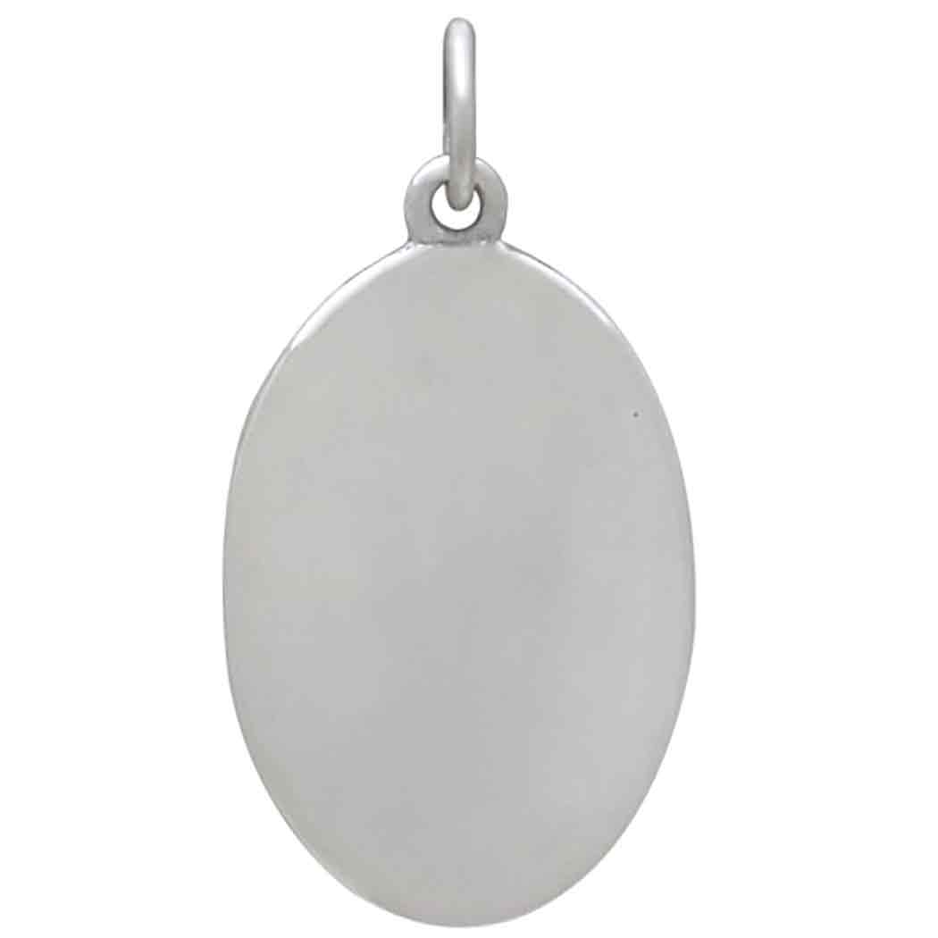 Silver Morning Glory Charm - September Birthflower - Tia Tynette Designs 
