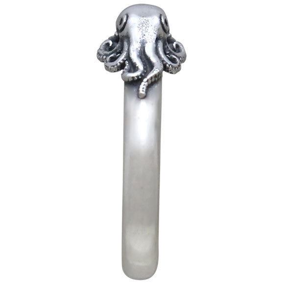 Sterling Silver Baby Octopus Ring