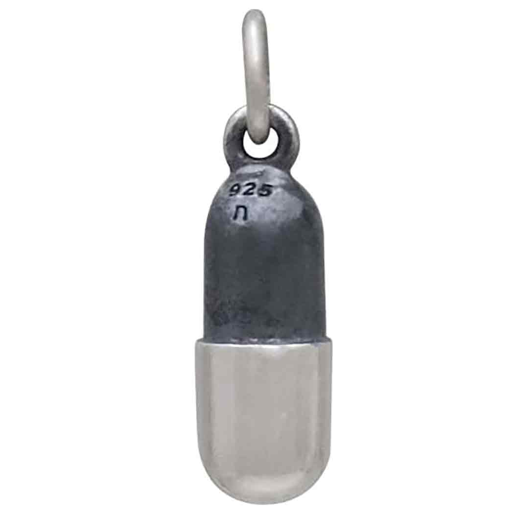 Sterling Silver Chill Pill Charm