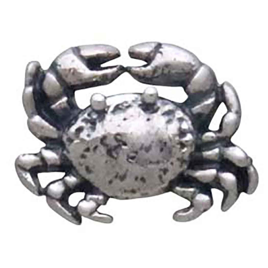 Sterling Silver Crab Post Earrings - Poppies Beads N' More 