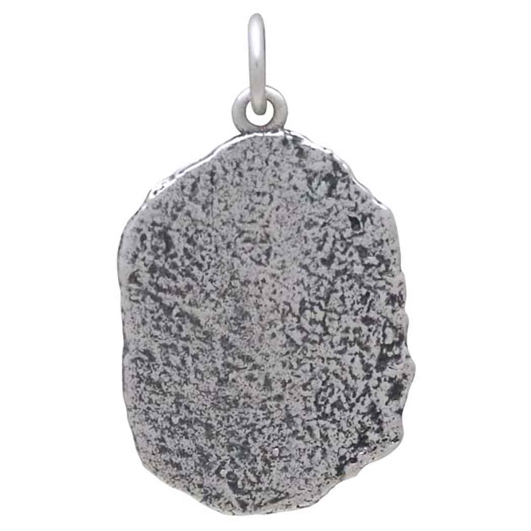 Sterling Silver Fern Fossil Pendant