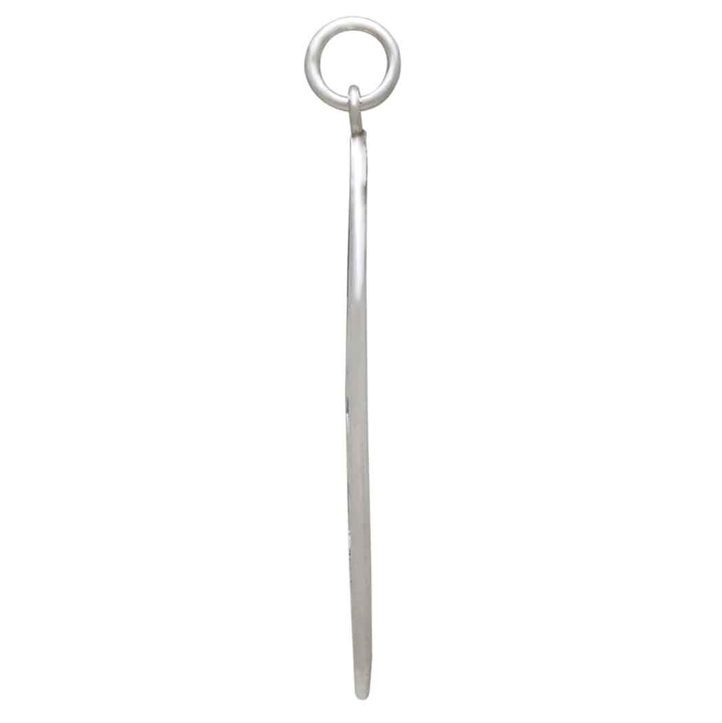 Sterling Silver Gothic Marquis Pendant - Tia Tynette Designs