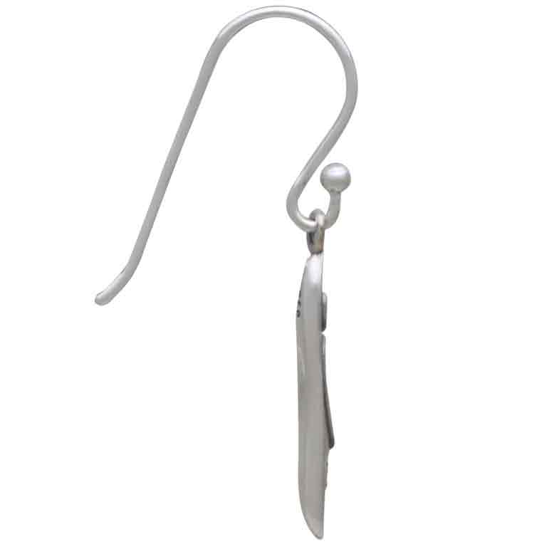 Sterling Silver Kayak Dangle Earrings - Poppies Beads N' More