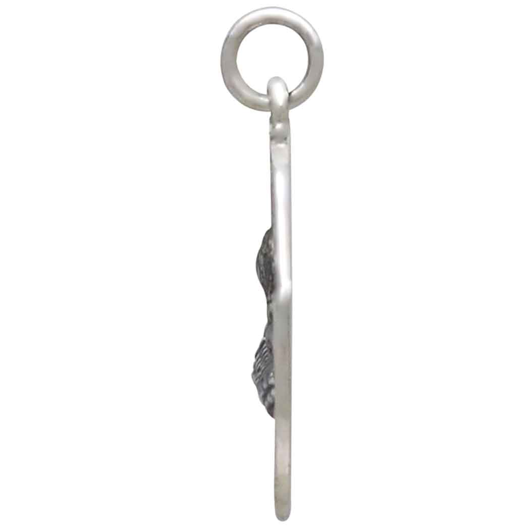 Sterling Silver Loon with Baby Pendant - Tia Tynette Designs