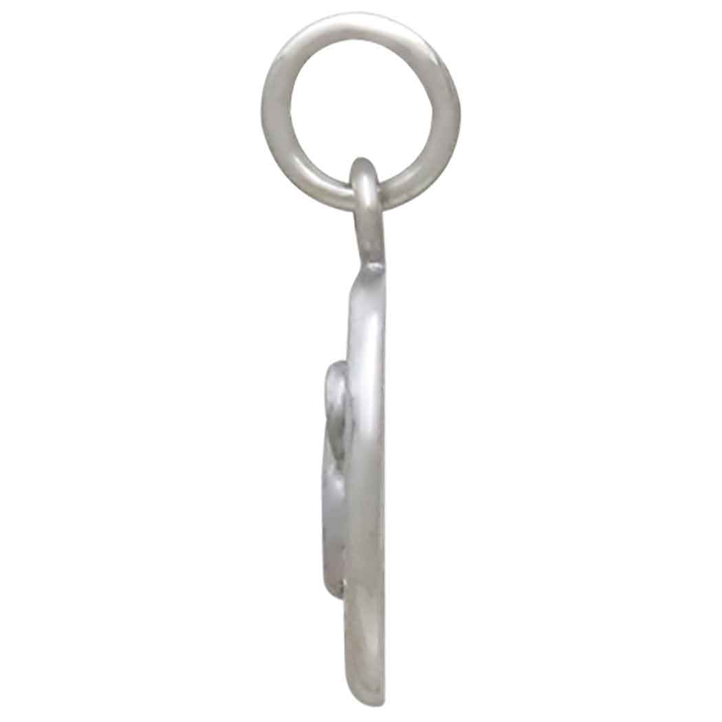 Sterling Silver Lucky 8 Coin Charm