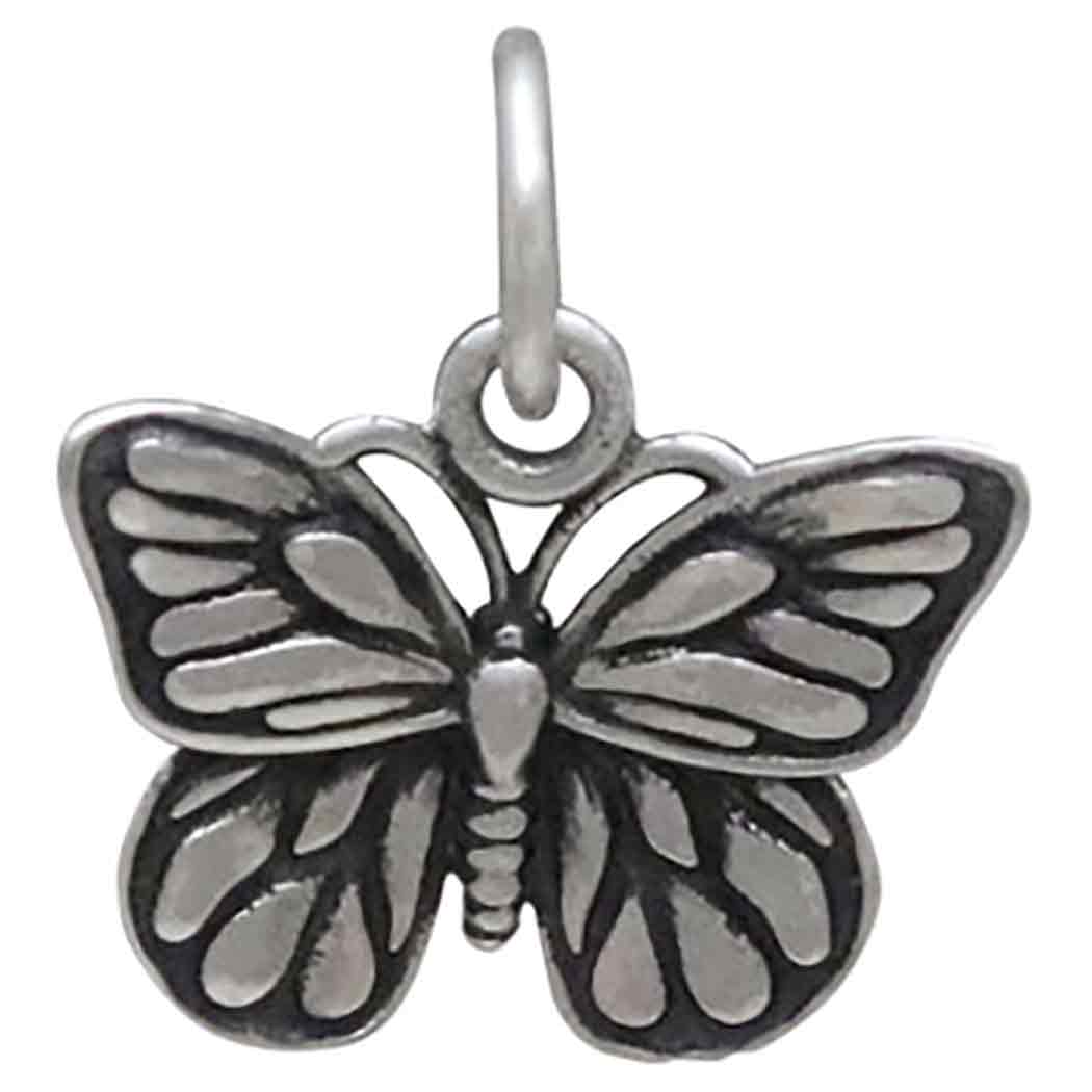 Sterling Silver Monarch Butterfly Charm