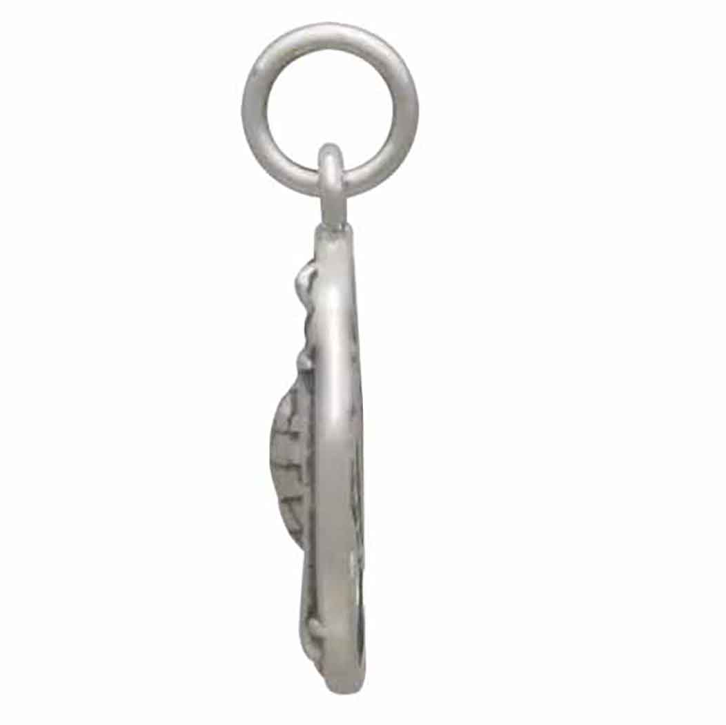 Sterling Silver Pineneedle and Pinecone Charm - Tia Tynette Designs