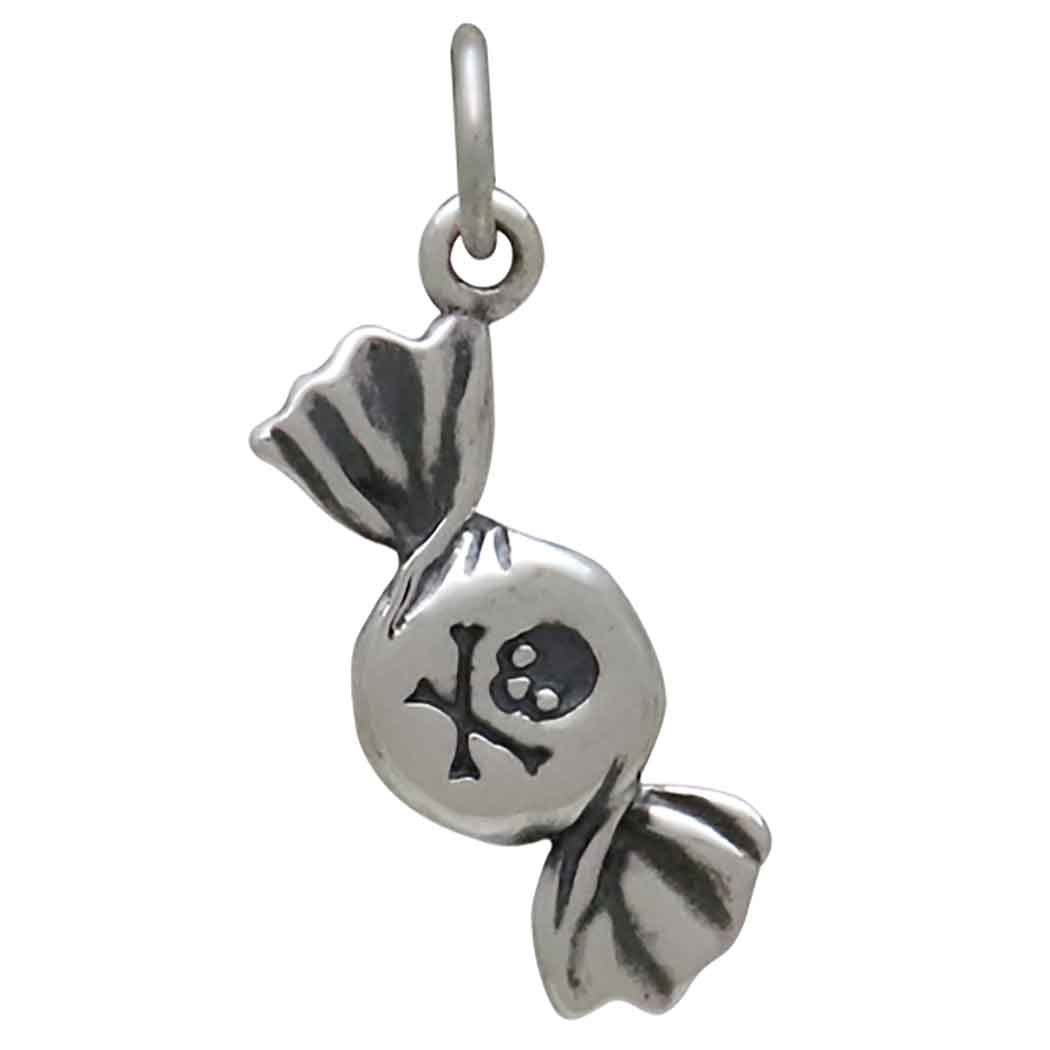 Sterling Silver Poison Candy Charm