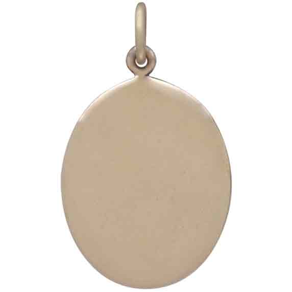 Sterling Silver Scarab Pendant Set in Bronze - Tia Tynette Designs