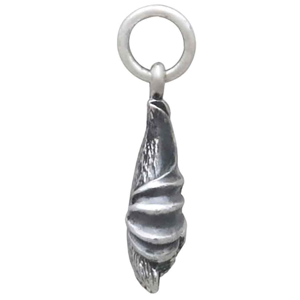 Sterling Silver  Small Hanging Bat Charm - Tia Tynette Designs