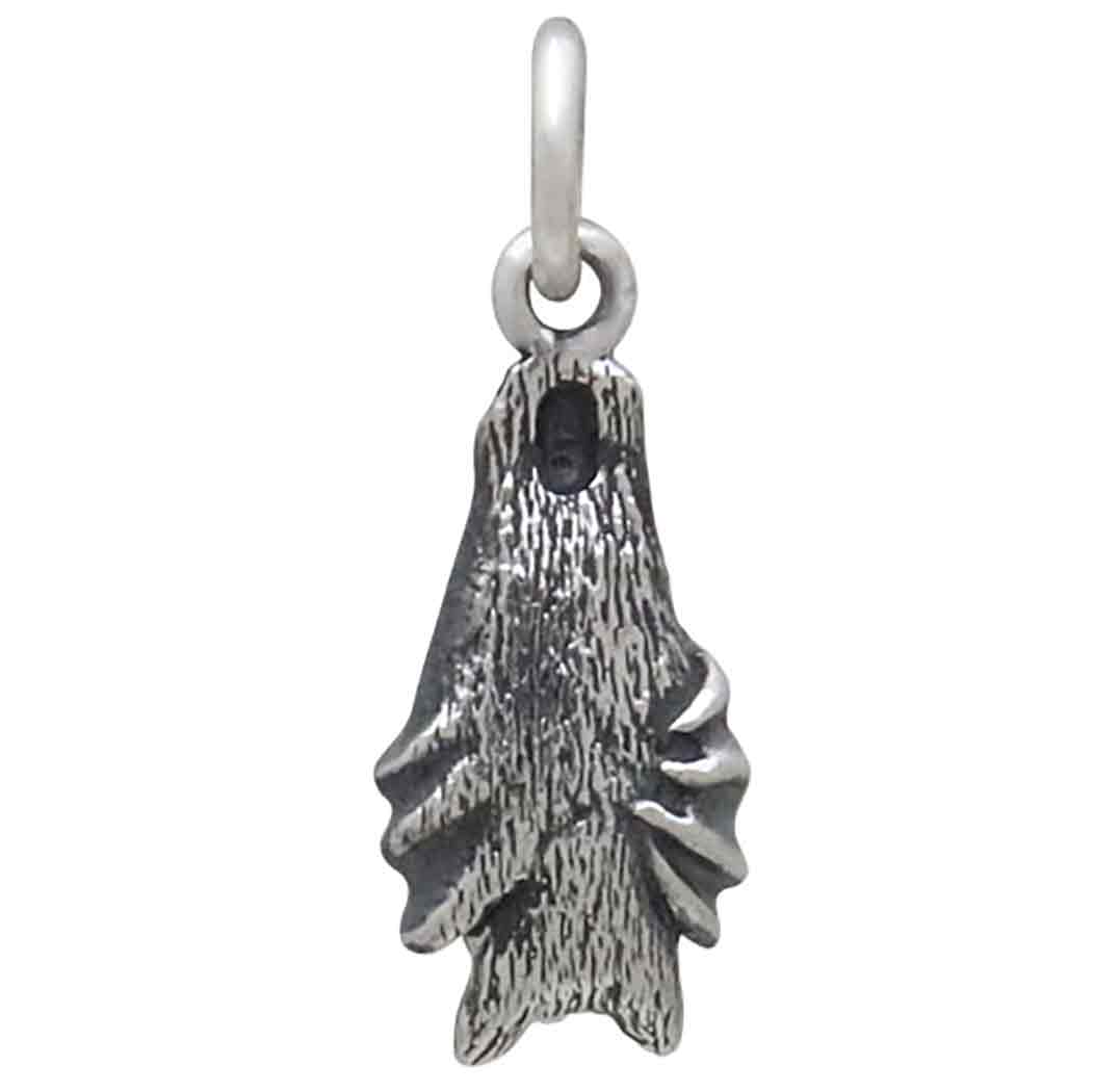 Sterling Silver  Small Hanging Bat Charm - Tia Tynette Designs