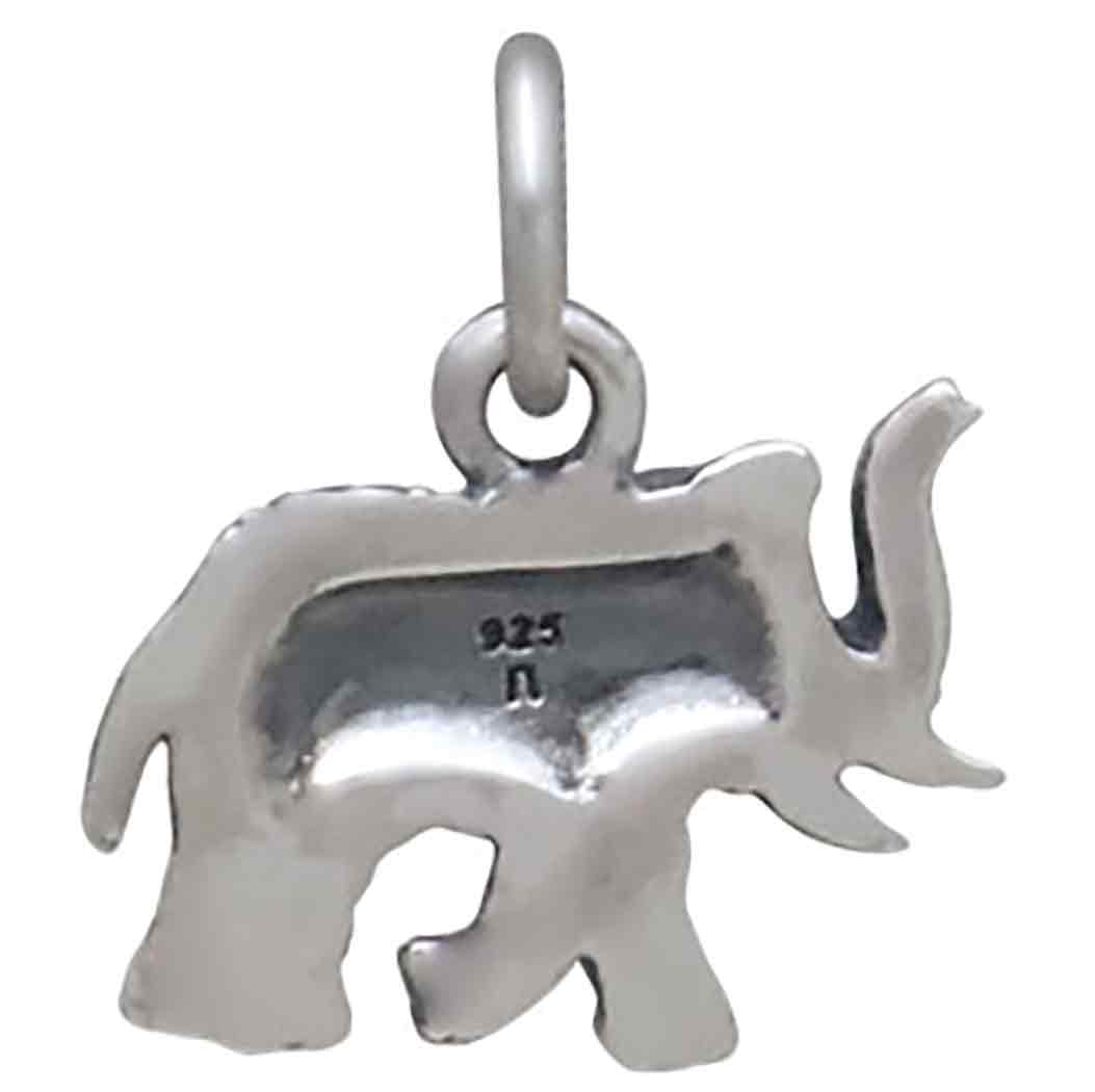 Sterling Silver Tiny Elephant Charm