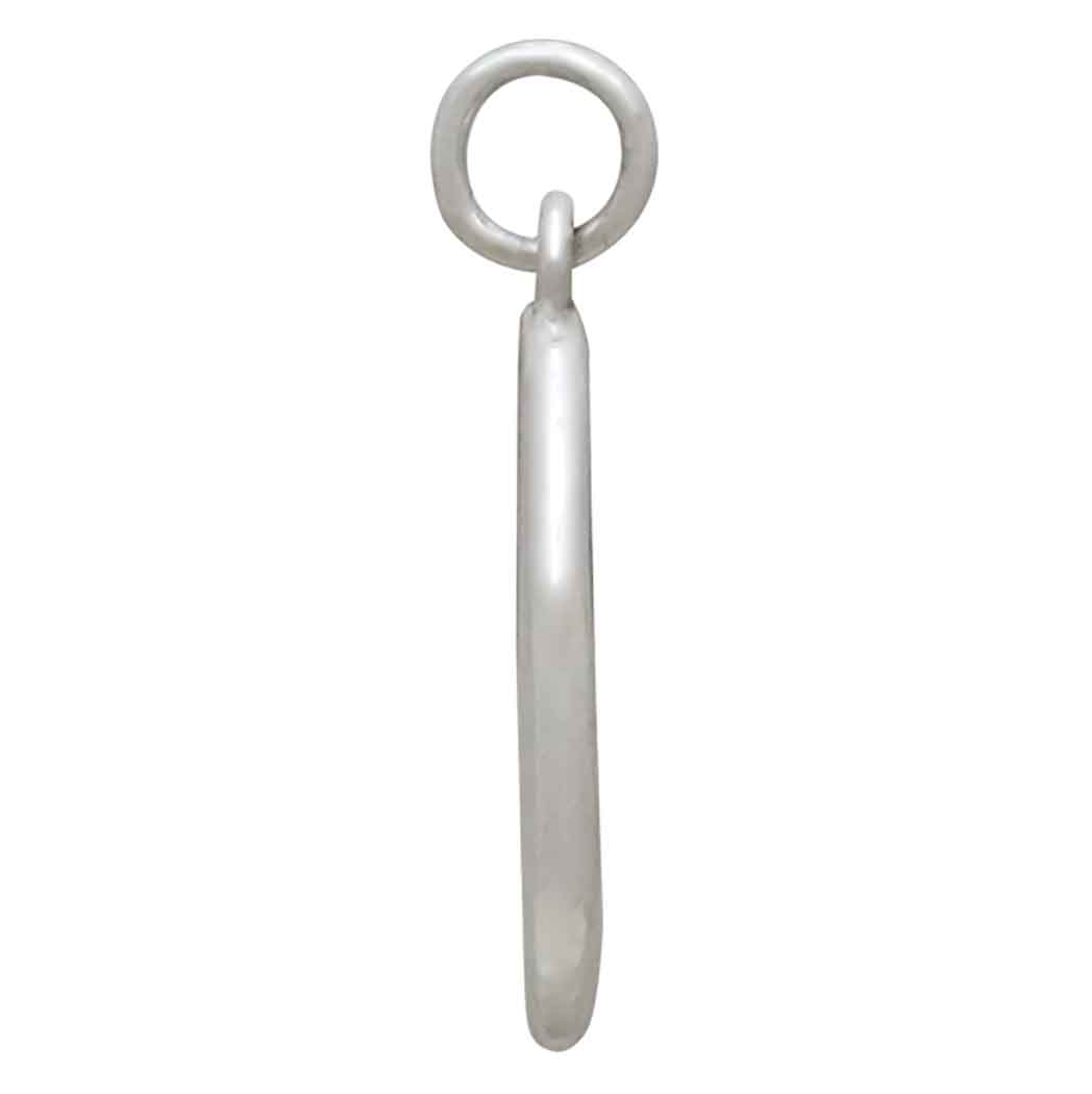 Sterling Silver Wax Seal Decorated Cross Pendant
