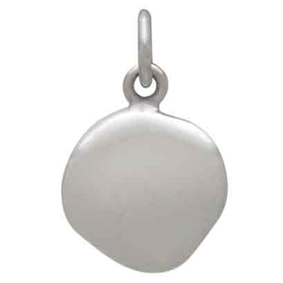 Sterling Silver Wax Seal with Bronze Paw Print Charm - Tia Tynette Designs